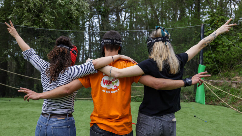 Meilleure activité groupe séminaire pays basque archetier tag wow park Urrugne